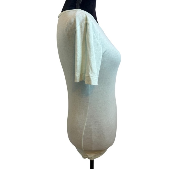 Vince | Soft Mint Fitted Short Sleeve T-Shirt | Sz S - Picture 2 of 5